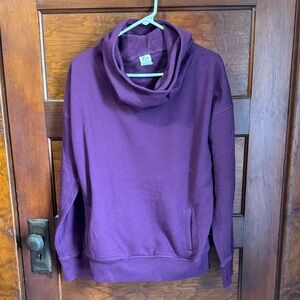 ZYIA Purple Cowl Neck Sweater